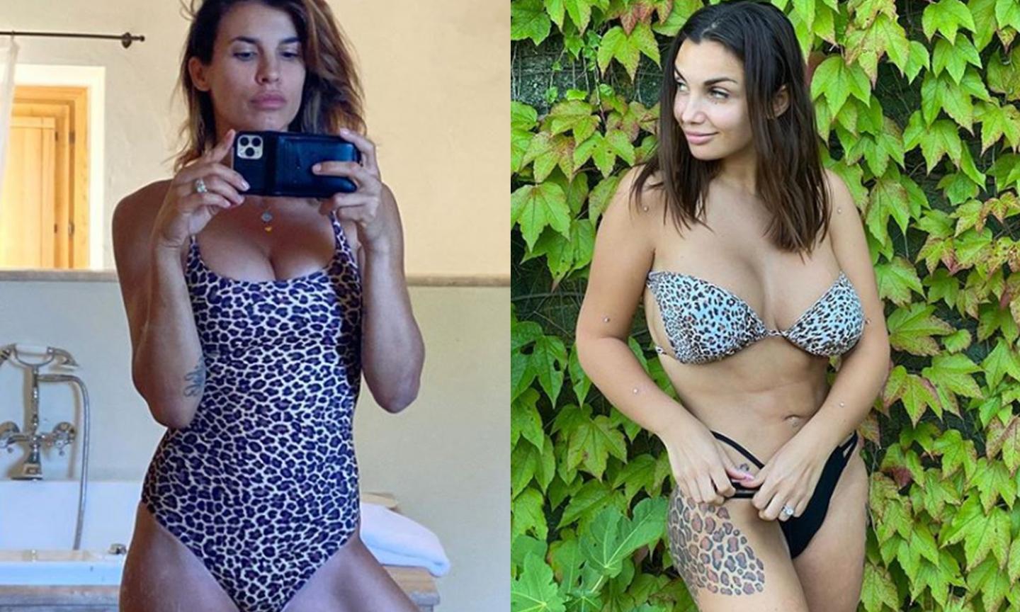 Elisabetta ed Elettra scatenate e leopardate: chi è la più bella? FOTO