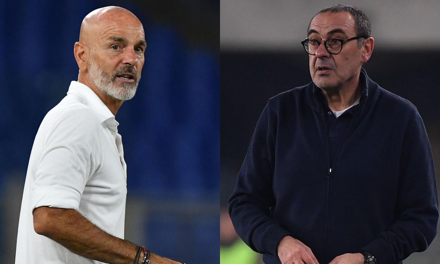 Doppia sfida Roma e Milano: all'Olimpico Pioli favorito su Sarri, il '2' a 2,40 