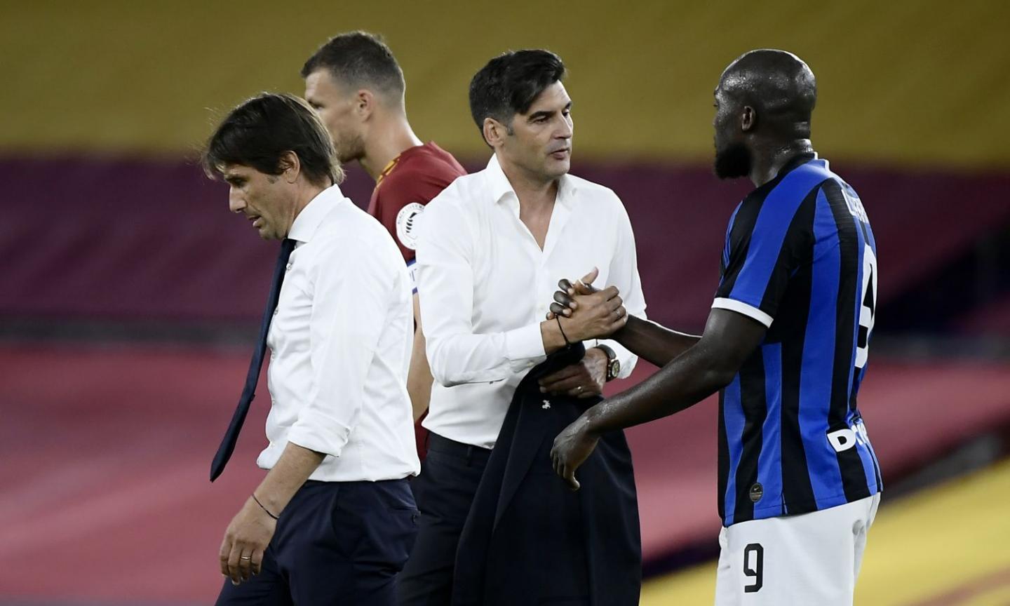 Roma-Inter, all'Olimpico i peggiori sono Fonseca e Conte