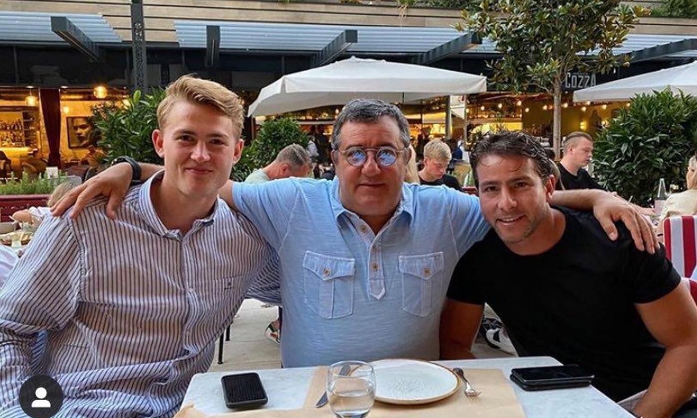 De Ligt e la lettera d'addio a Raiola: 'Eri speciale, hai dimostrato che nulla è impossibile. Ti voglio bene'