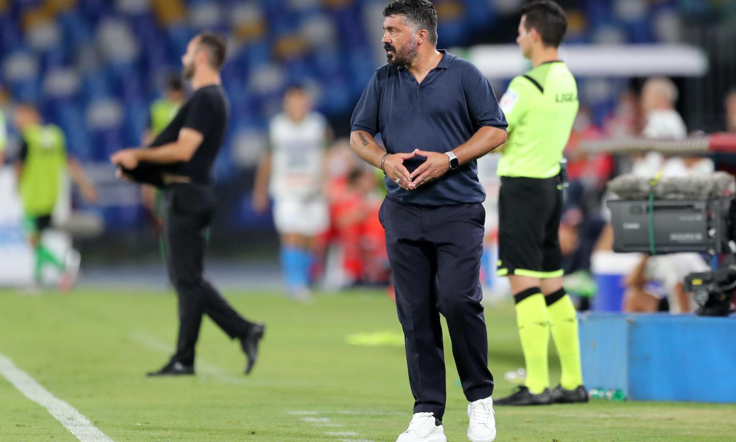 Napoli, Gattuso: 'Dovevamo chiuderla prima, serve più veleno. Con il Barcellona possiamo fare la storia'