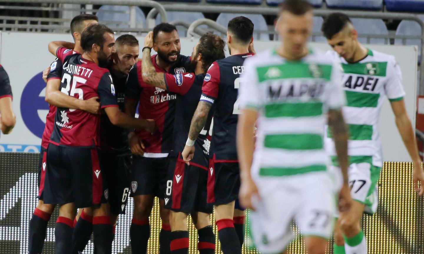 Il Sassuolo domina ma non sfonda: 1-1 col Cagliari, il Milan resta a +8