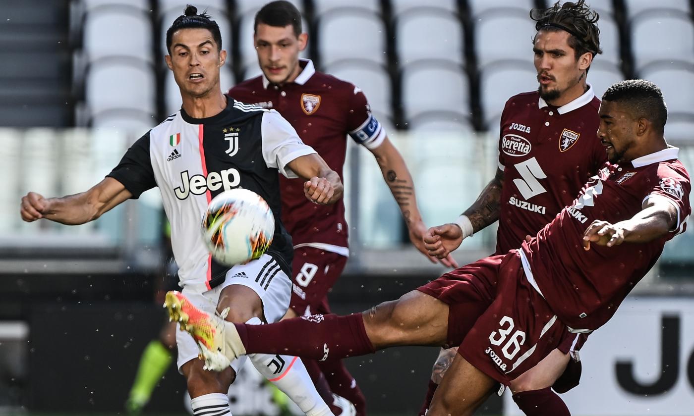 Juventus-Torino 4-1, il tabellino