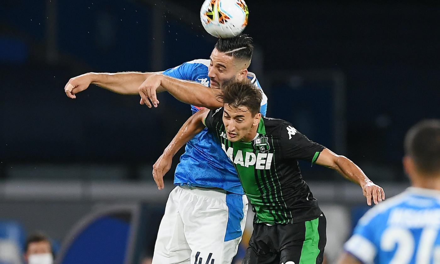 Napoli-Sassuolo, i precedenti in Serie A: ecco chi è in vantaggio