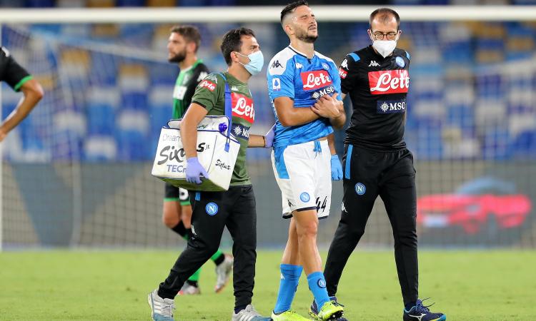 Napoli, infortunio Manolas: ecco le sue condizioni in vista della Juve