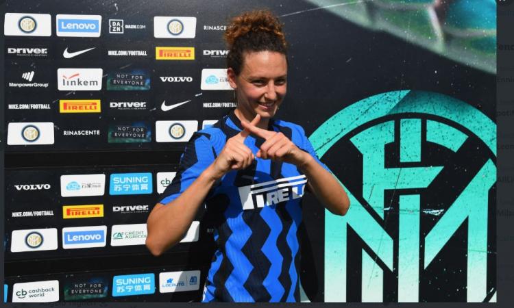 Inter femminile, Ilaria Mauro: 'La 29? Qui la 9 è sacra, Regina Baresi è la storia'