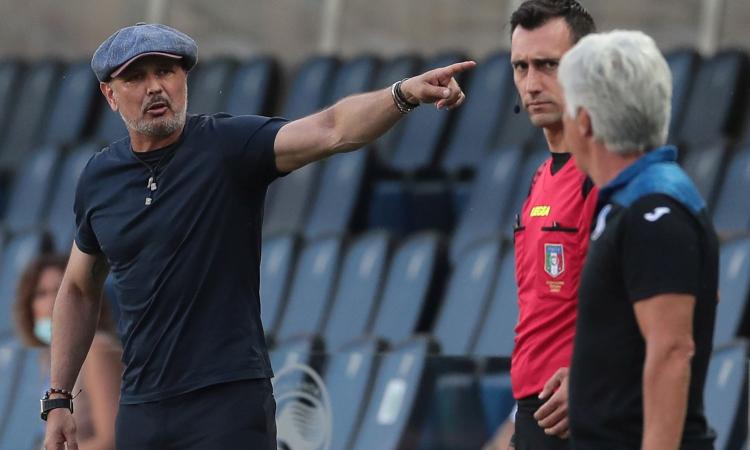 Lite furibonda Mihajlovic-Gasperini. Sinisa: 'Parla con i tuoi e non rompere il c....!'. La replica: 'Fai il fenomeno!'