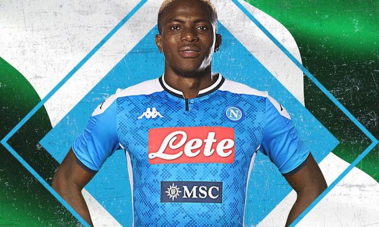 NAPOLI, UFFICIALE: PRESO OSIMHEN, affare da 80 milioni