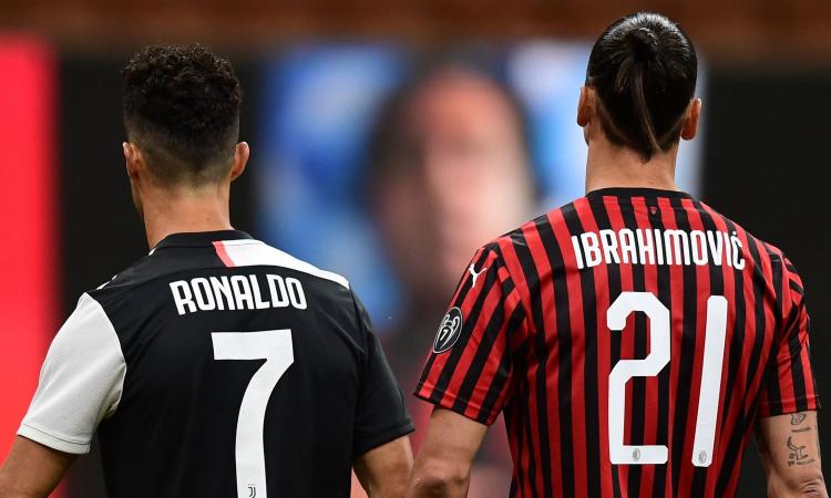 La Serie A è il regno di Ibrahimovic, Cristiano Ronaldo è solo un ospite