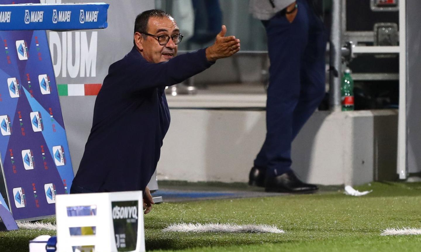 Juve, Sarri: 'Altri 9 punti per lo scudetto, forse era troppo presto per Chiellini' VIDEO