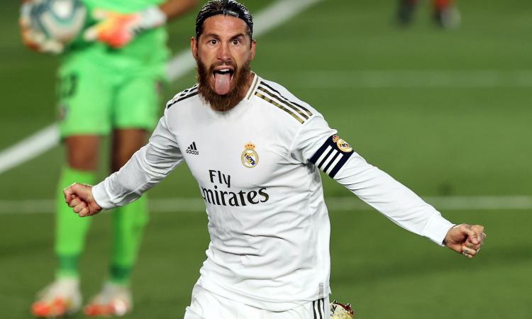 Liga: Sergio Ramos su rigore, 1-0 Real Madrid al Getafe e +4 sul Barcellona VIDEO