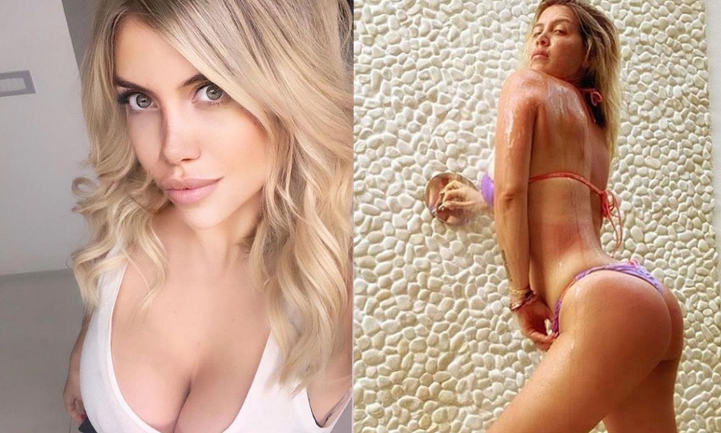 Wanda Nara, fine estate bollente: mini-bikini e buonanotte esplosiva FOTO