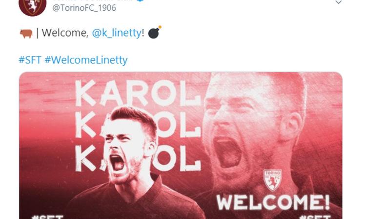 Torino, Linetty: 'Sono in una grande squadra'
