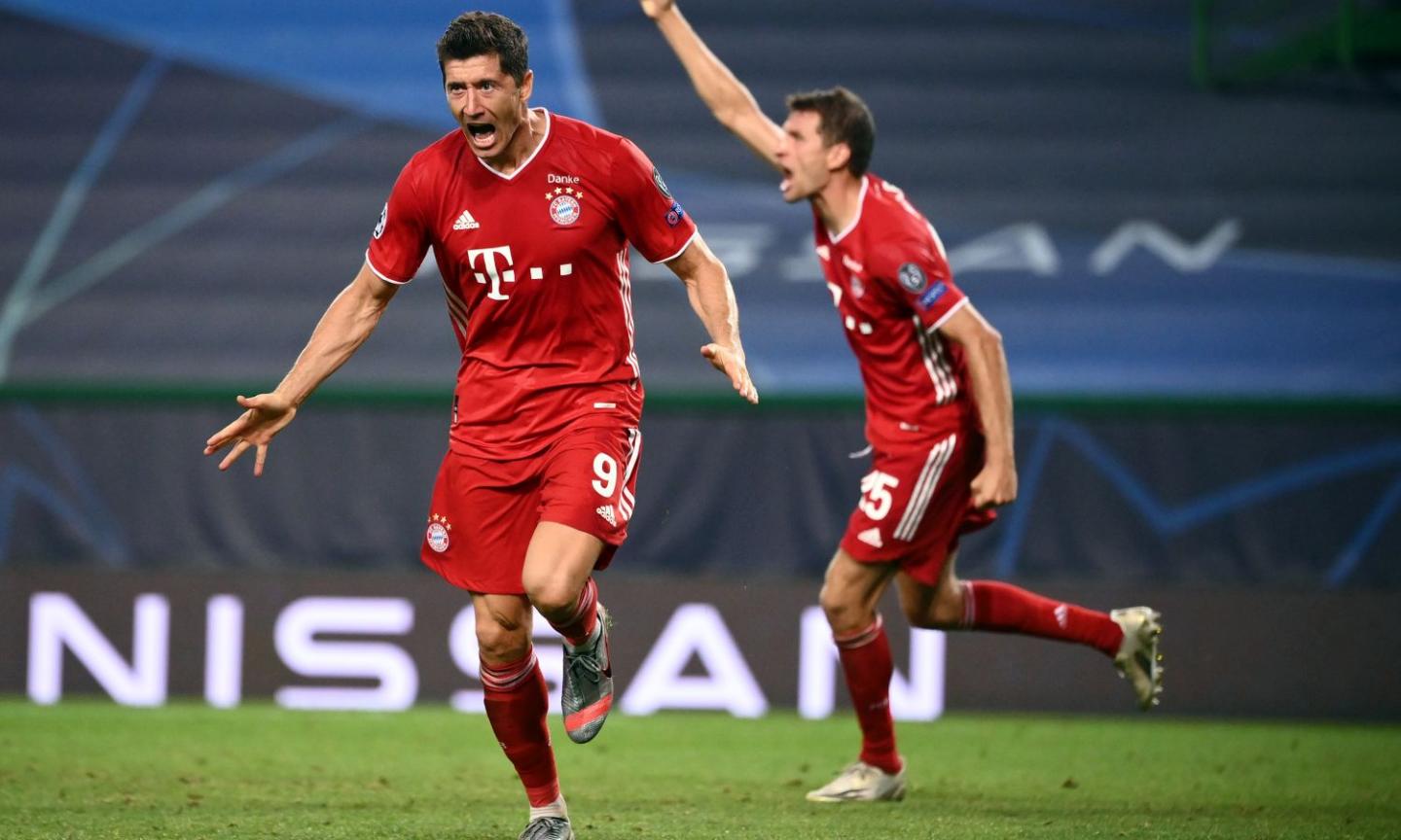 Lewandowski: regalo Champions VIDEO