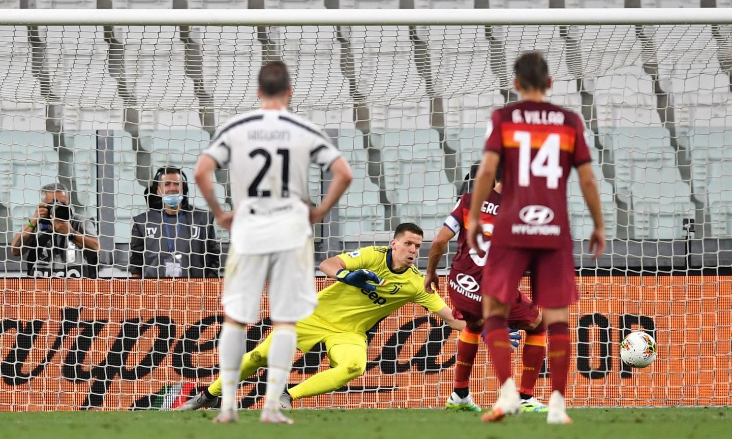 Juventus-Roma 1-3, il tabellino