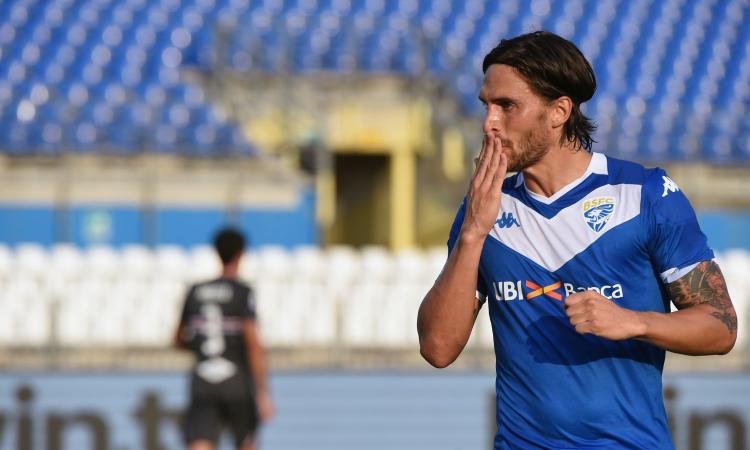 Torregrossa risponde a Leris, Brescia-Samp termina 1-1. Gastaldello saluta il calcio, Quagliarella sbaglia un rigore
