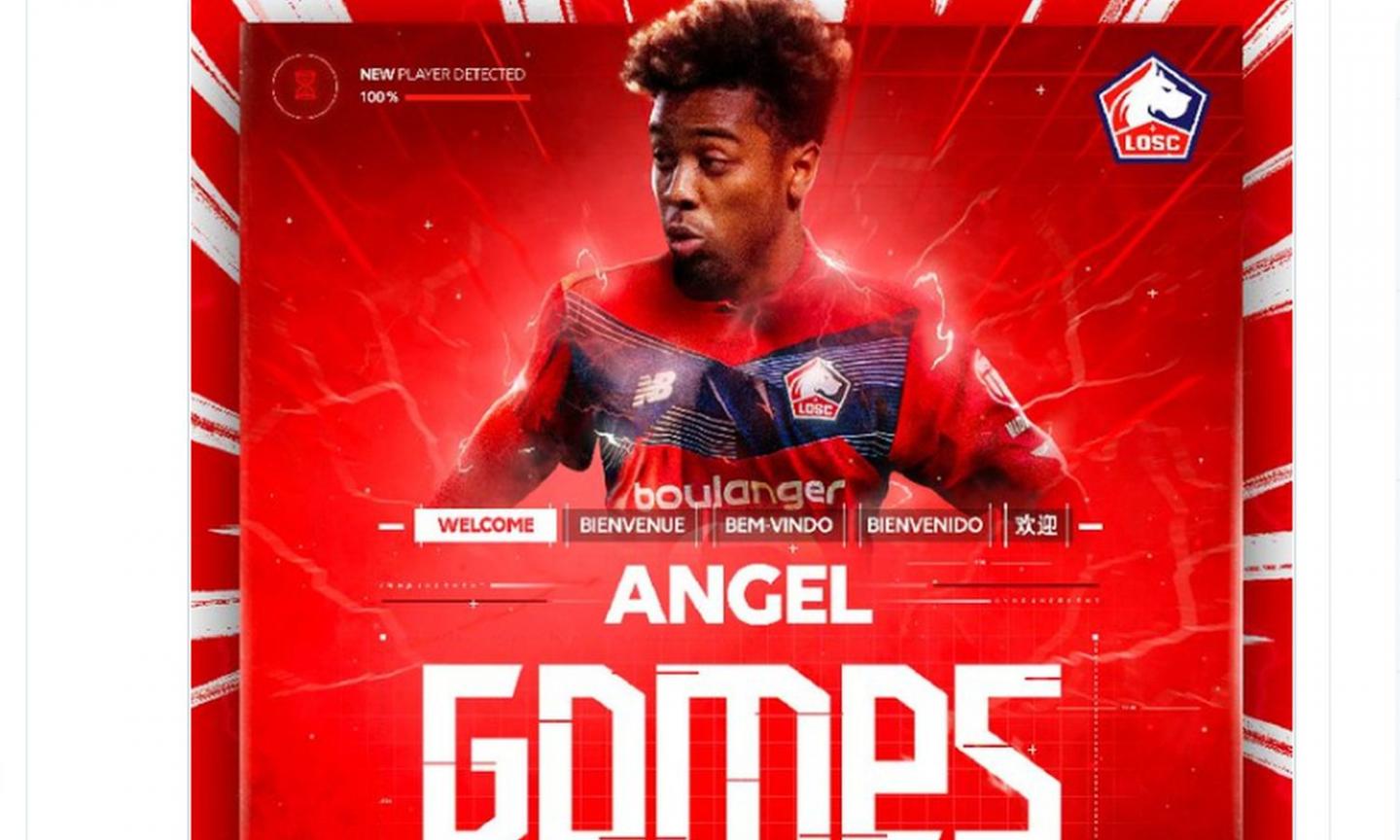 Lille, UFFICIALE: colpo Angel Gomes, lo voleva anche la Juve