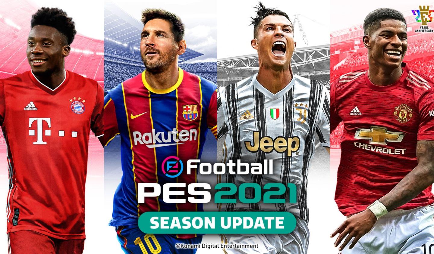 Ecco eFootball PES 2021: tutto quello che c'è da sapere sul Season Update