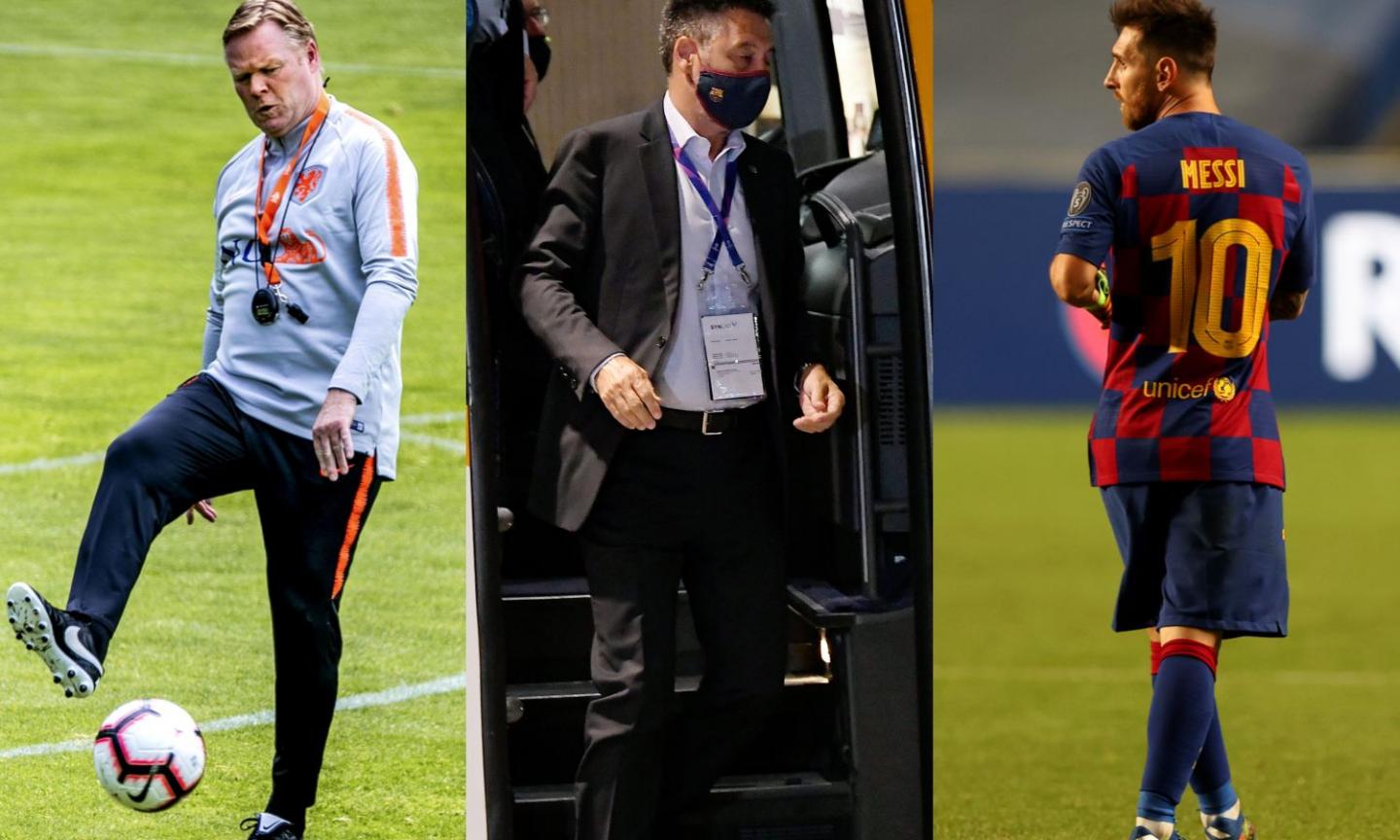 Barcellona, è il giorno della verità: Koeman in pole per la panchina, si decide anche il futuro di Messi?