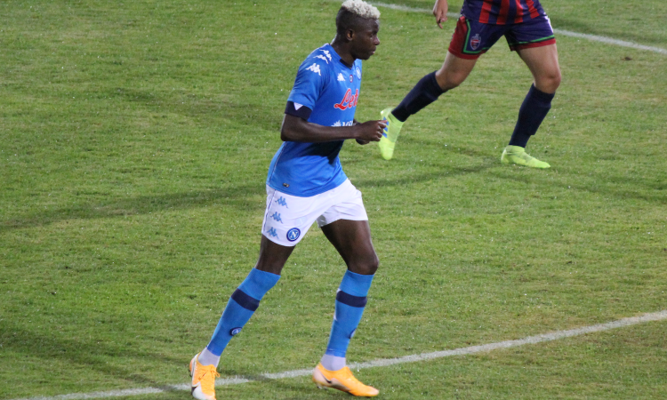 Napoli, Osimhen è carico per il via della stagione FOTO