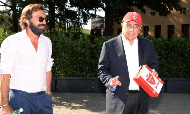 Milan, l'ex Galliani: 'Abbiamo lasciato andare Pirlo troppo presto, ma i rimpianti sono altri'
