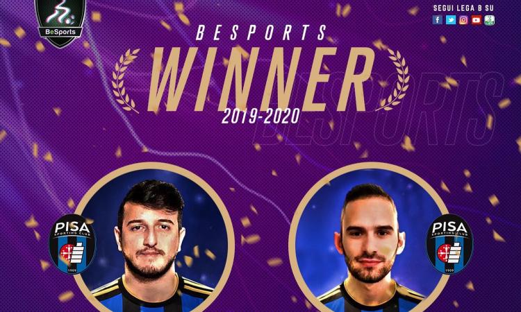 BeSports: va al Pisa il primo campionato PES della Serie B, battuti Benevento e Cosenza