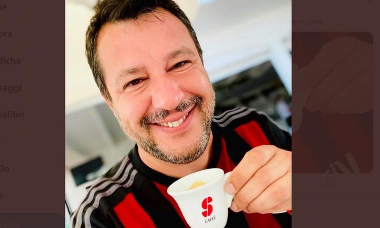 Salvini, tweet per Sarri: 'Solidarietà e stima per un uomo vero'