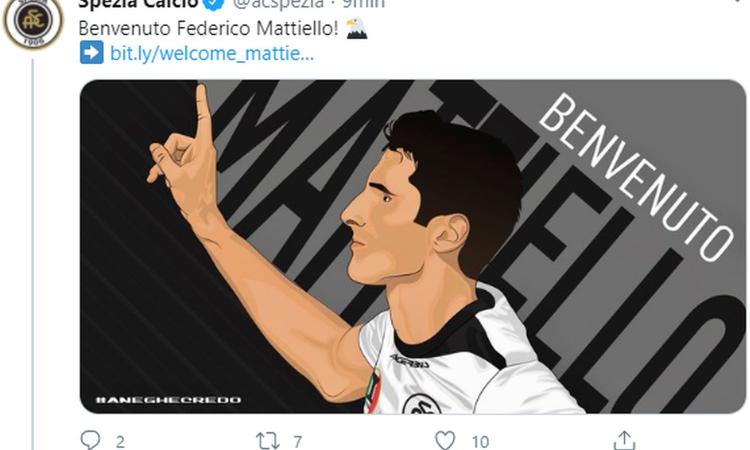 Spezia, UFFICIALE: infortunio per Mattiello, le condizioni