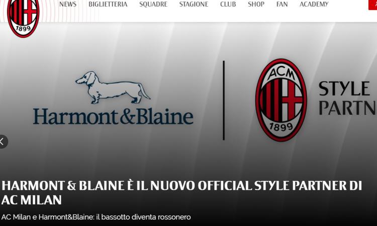 Milan, UFFICIALE il nuovo style partner
