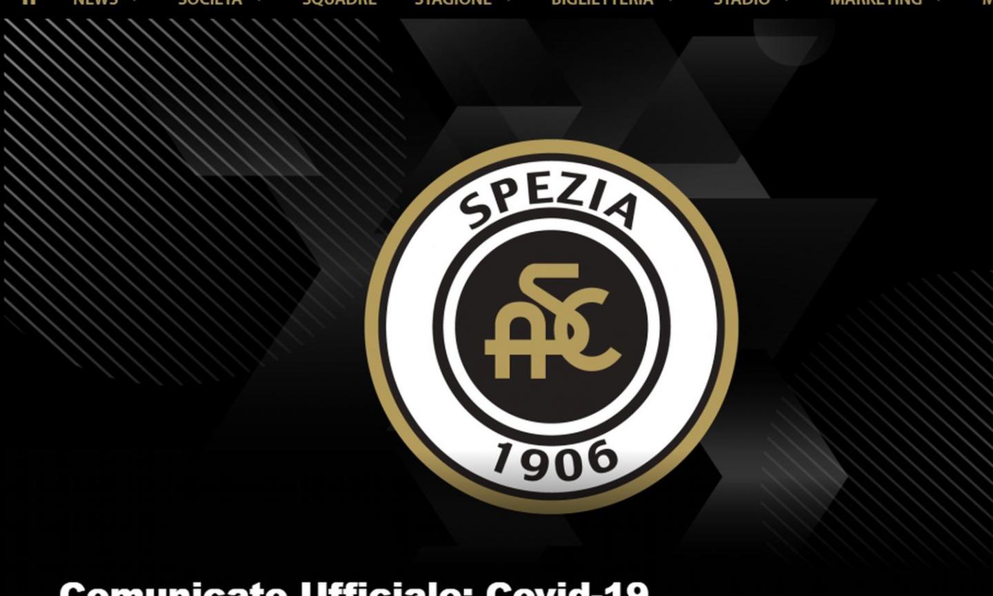 Spezia, UFFICIALE: un tesserato positivo, non era nel gruppo squadra