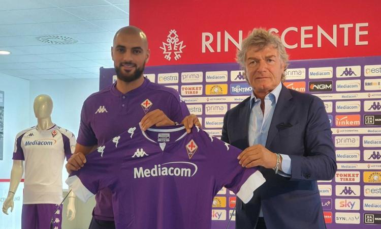 Fiorentina, Amrabat: 'Contatti con 5 club italiani, qui per la Champions League. Ho scelto la 34 per Nouri'