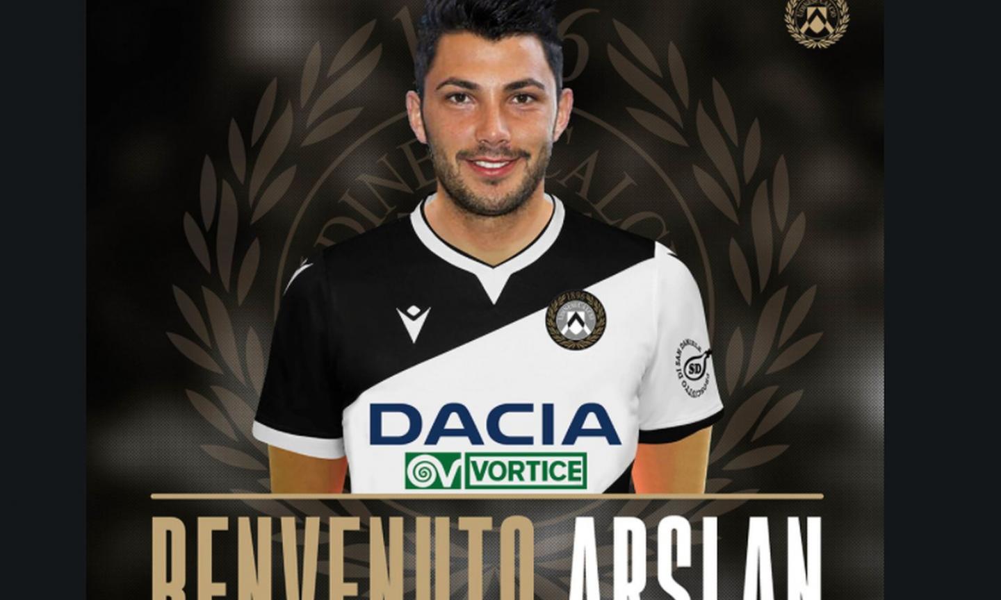 Udinese, UFFICIALE: contratto biennale per Arslan