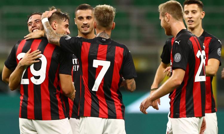 Tris al Brescia, il Milan convince nell'ultimo test prima dell'Europa League: debutto per Tonali
