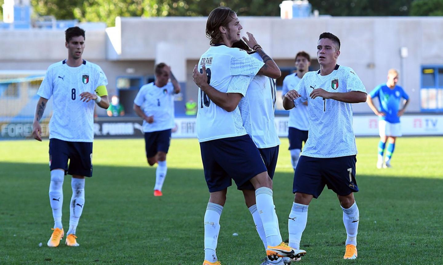 Italia Under 21, buona la prima: 2-1 alla Slovenia