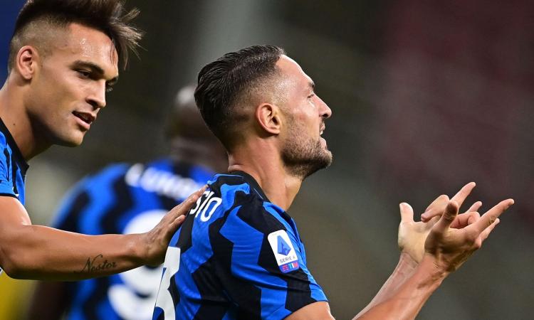 Gemelli D'Ambrosio, weekend agli opposti: Danilo segna per l'Inter, Dario espulso con la Samb