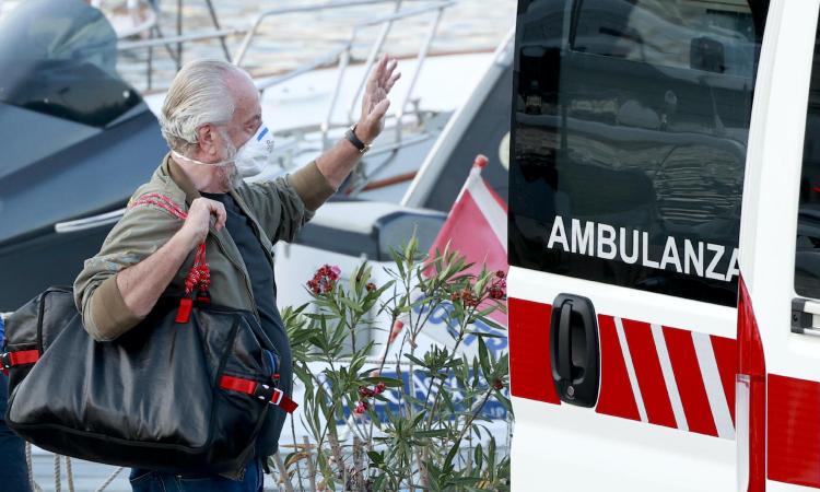 Coronavirus, De Laurentiis: 'Non avevo sintomi, altrimenti non mi sarei mai messo in viaggio'