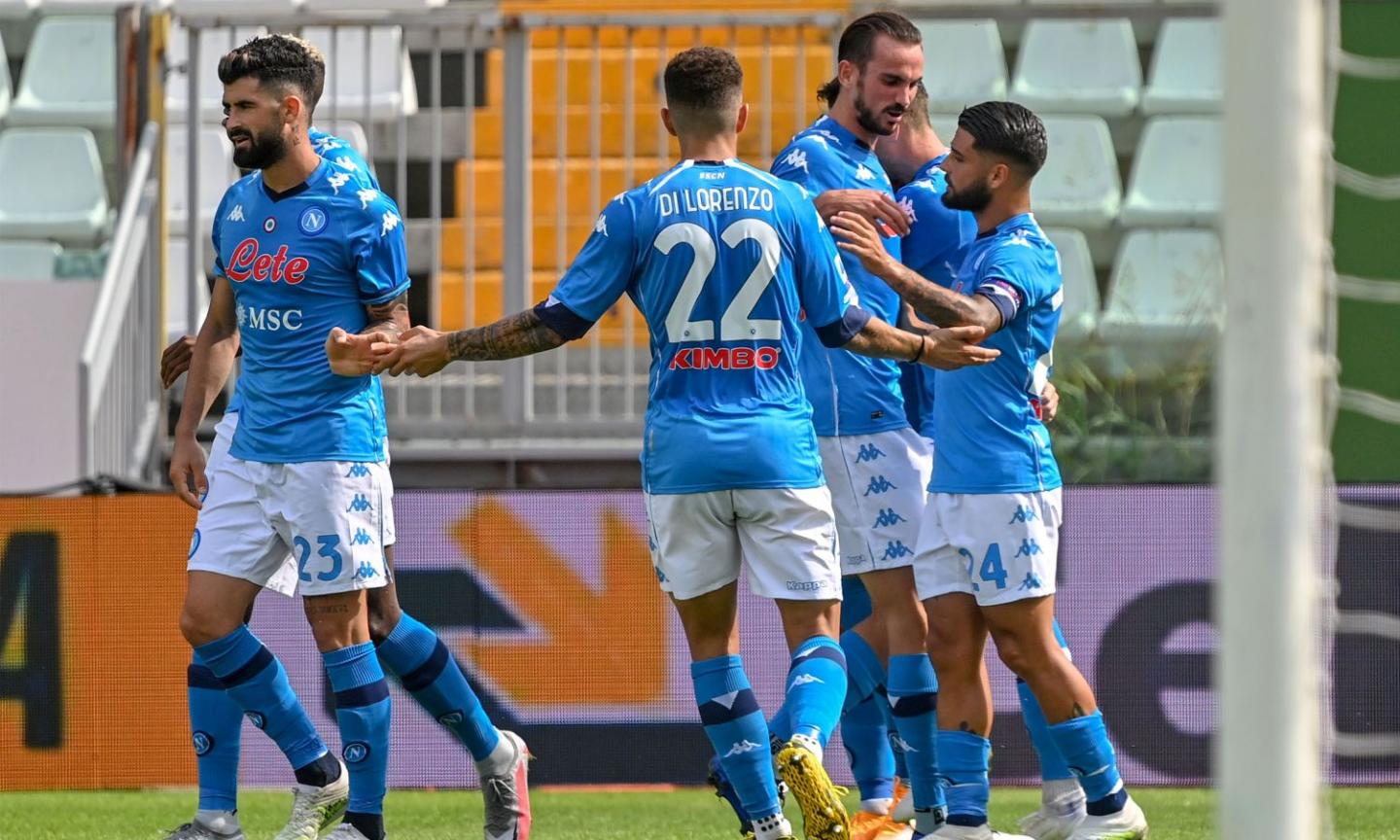 Parma-Napoli 0-2: il tabellino