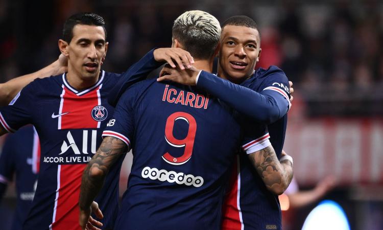 Ligue 1: vince il Monaco trascinato da Ben Yedder, il Lione si ferma a Lorient. PSG 2-0, doppietta di Icardi