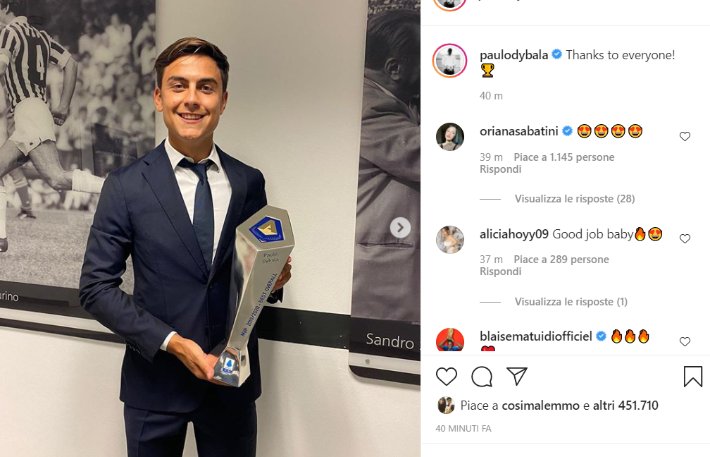 Tempi duri per Dybala alla Juve? 