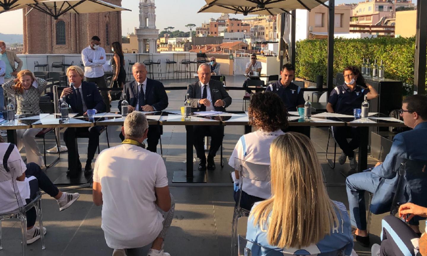 Lazio, Lotito: 'Arriveranno altri colpi. A cosa puntiamo? Parlerà il campo, non vendo sogni ma solide realtà' VIDEO