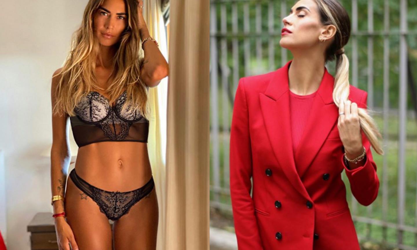 Melissa Satta dalla maglia del Milan a quella del Monza. Sempre in rosso, come alla Fashion Week FOTO 