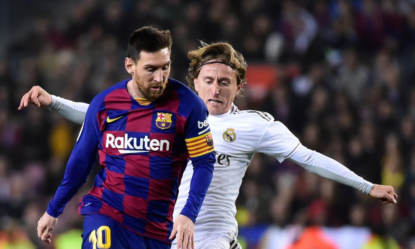 Modric: 'Messi via da Barcellona? La vita va avanti, come al Real Madrid senza Ronaldo...'