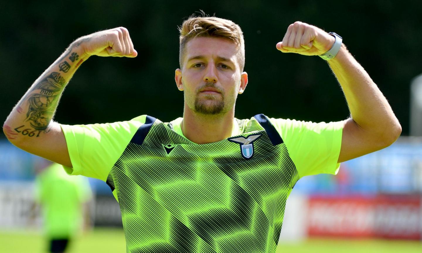 Lazio, Milinkovic: 'Abbiamo studiato lo Zenit, ci faremo trovare pronti'