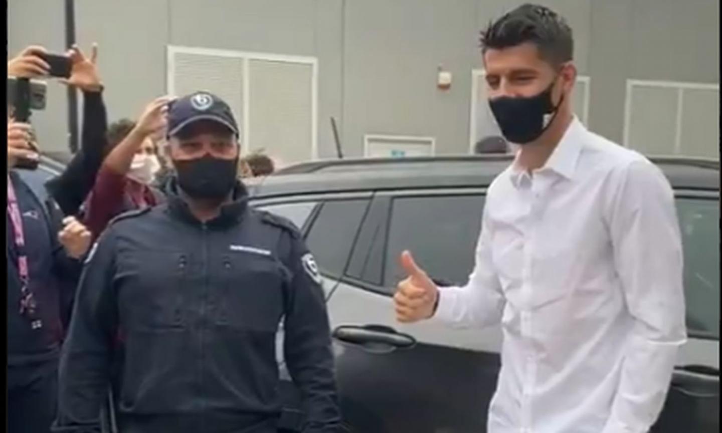 Juve: Morata ha svolto le visite FOTO e VIDEO