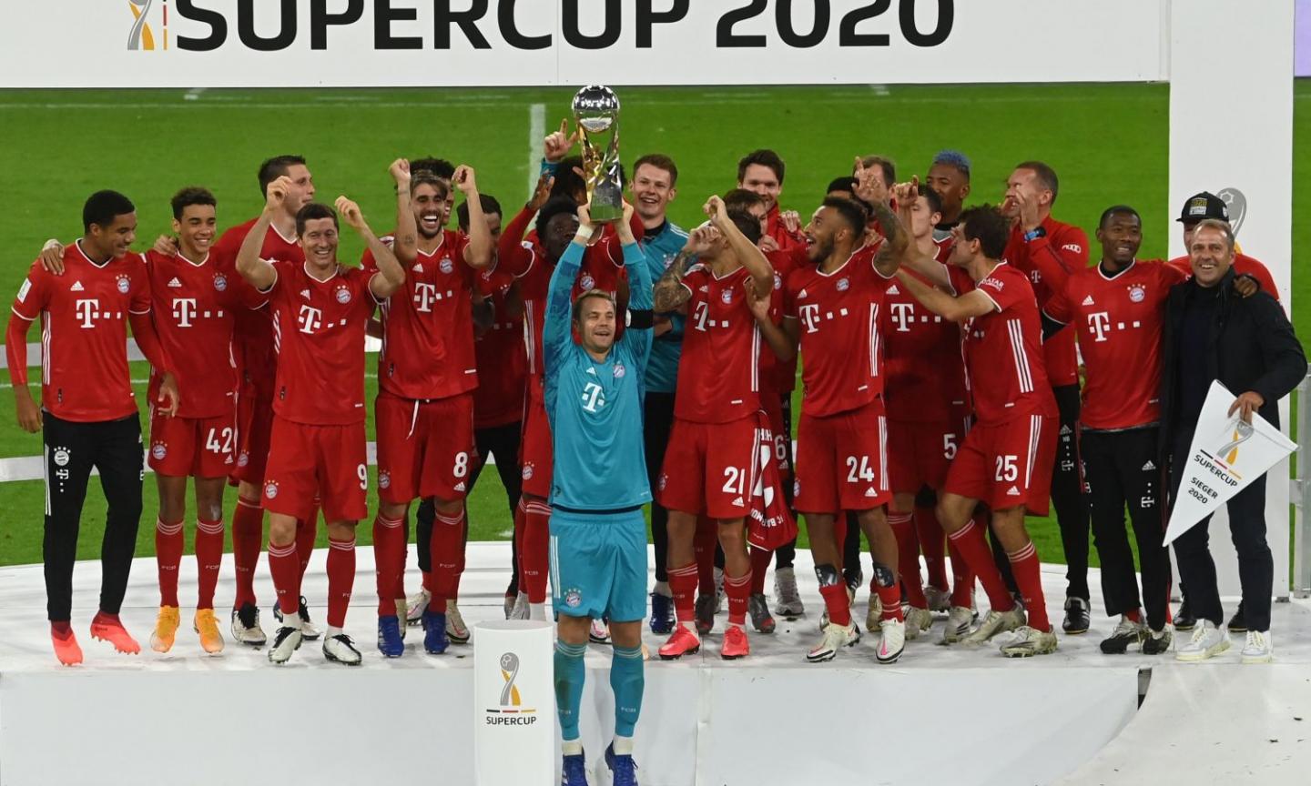 Bayern Monaco vince Supercoppa di Germania: 3-2 al Borussia Dortmund