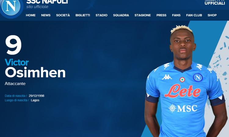 Napoli, UFFICIALE: Osimhen avrà la 9, Llorente ancora ...