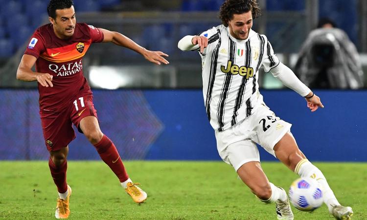 Roma-Juventus, rivivi la MOVIOLA: mani in area di Rabiot e Pellegrini, rigori netti. Espulso il francese