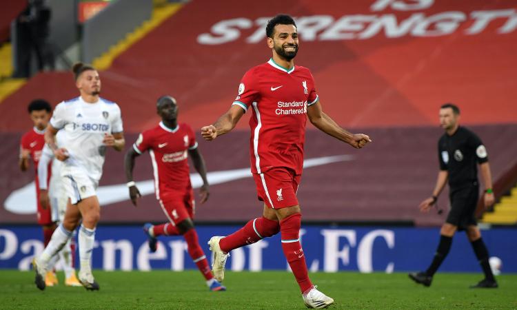 Premier: Salah stende il Leeds di Bielsa, è 4-3 Liverpool. Vincono anche Arsenal e Newcastle