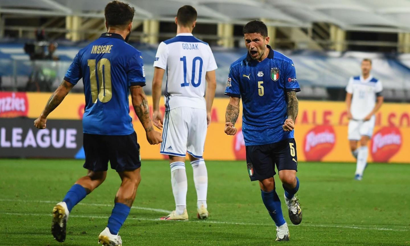 Nations League: l'Italia non gira, 1-1 con la Bosnia