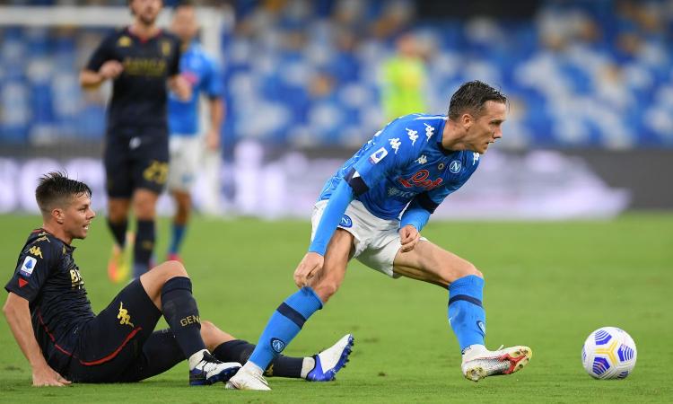 Napoli, UFFICIALE: Zielinski negativo al Covid, nuovo tampone per lui e i nazionali italiani